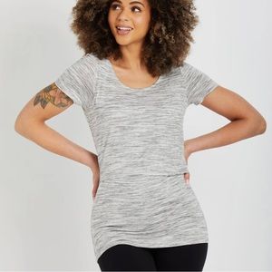 Motherhood Maternity Women's Lift Up Open Front Nursing Tee Size M